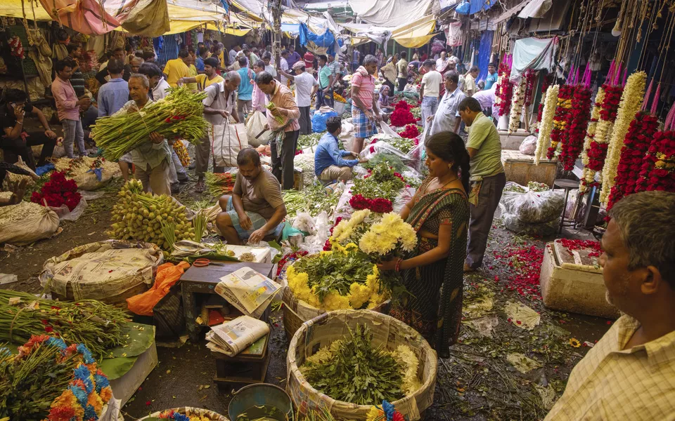 Blumenmarkt, Kalkutta
