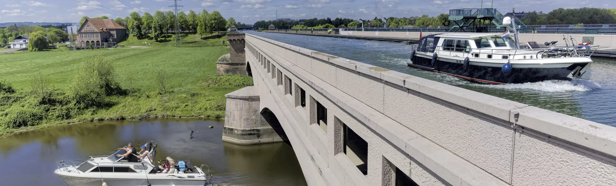 Weser-Wasserstrassenkreuz, Minden - © Â©Blickfang - stock.adobe.com