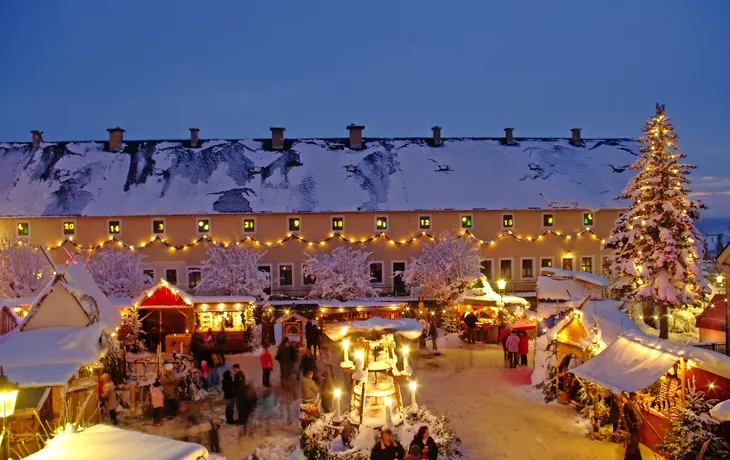 © Festung Königstein GmbH - winterliche Festung Königstein im Elbsandsteingebirge, Deutschland