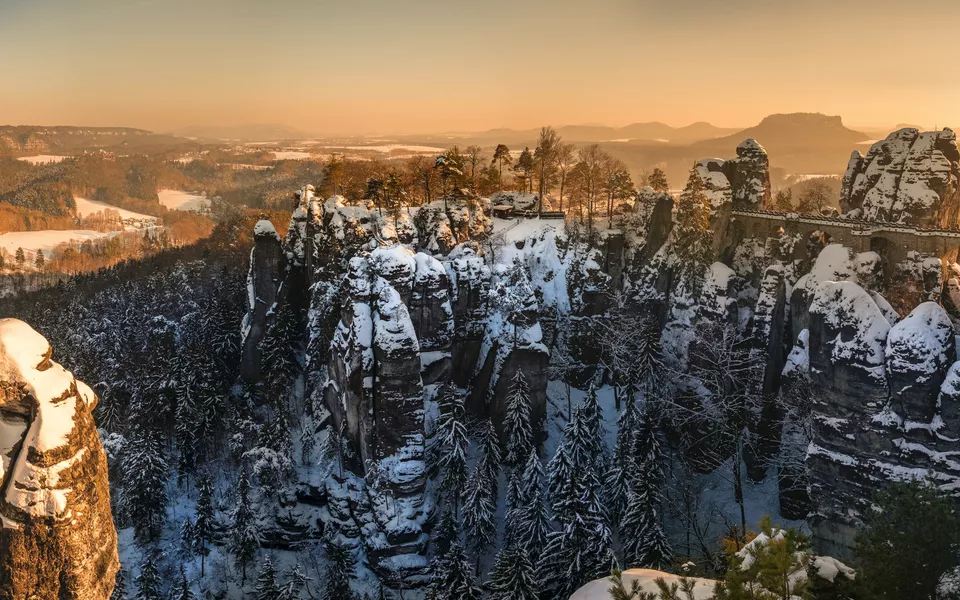 Bastei in der Sächsischen Schweiz