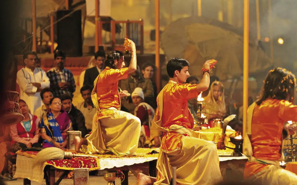 Ganga Aarti-Ritual, Varanasi