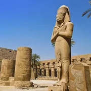 Statue von Ramsess II, Karnak