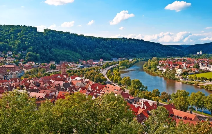 Blick auf die Altstadt von Wertheim am Main - © mojolo - Fotolia