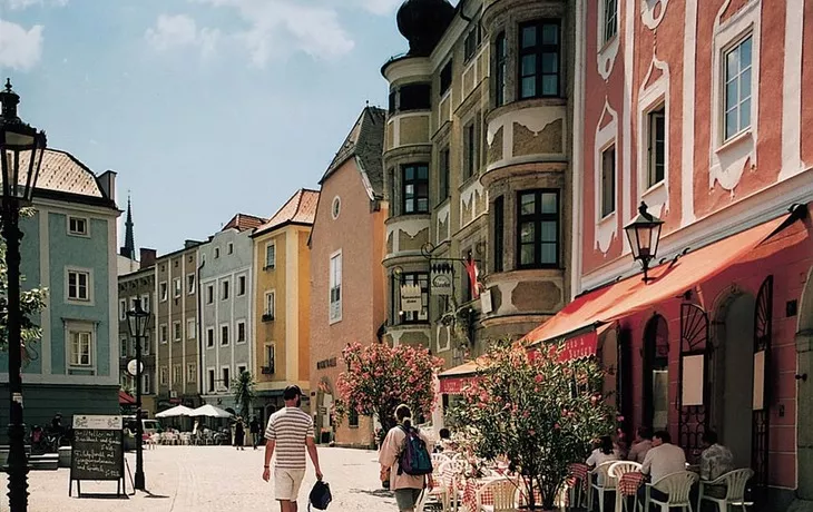 Fussgängerzone von Linz