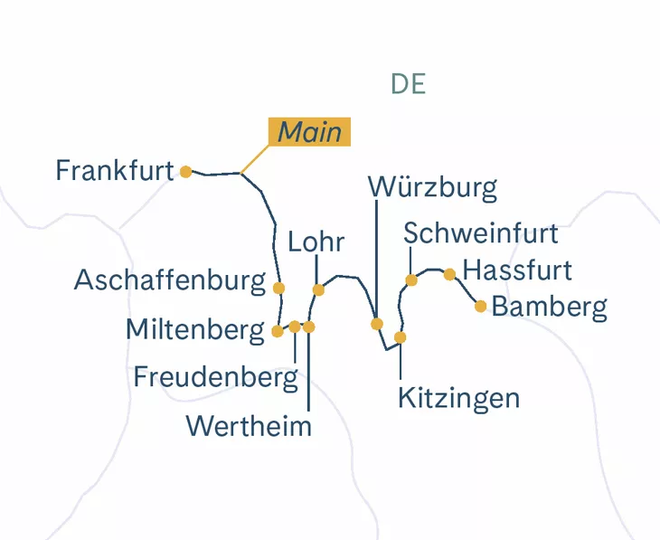 MS Casanova Routenplan