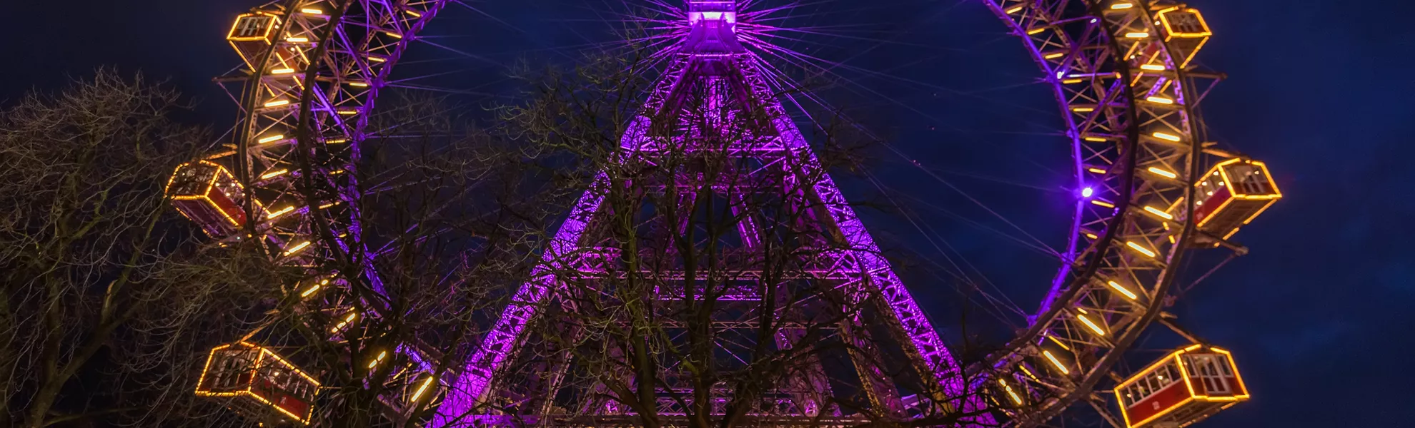 Riesenrad im Wiener Vergnügungspark Prater  - © krugli - stock.adobe.com