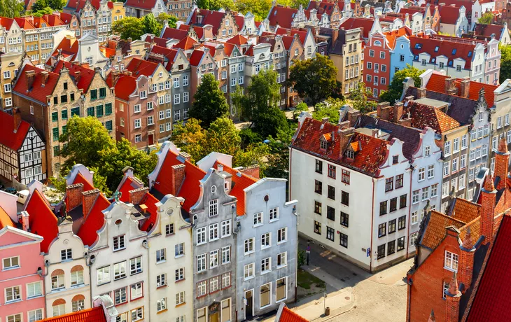 © pillerss - stock.adobe.com - Langer Marktplatz in Gdánsk