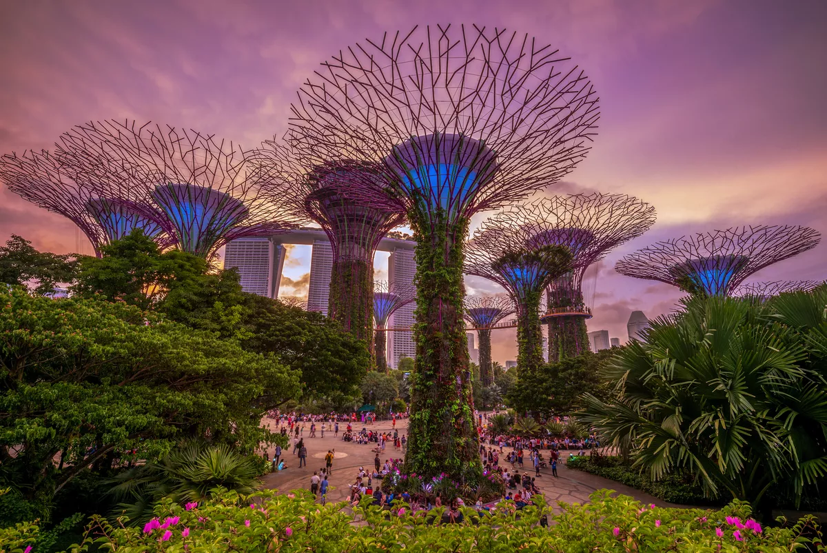 Gardens by the Bay in Singapur - © Richie Chan - stock.adobe.com
