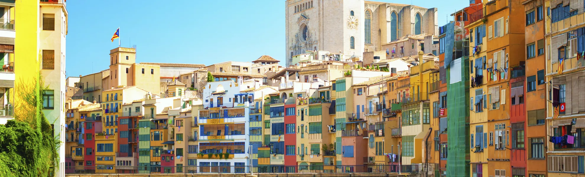 Ufer des Onyar in Girona