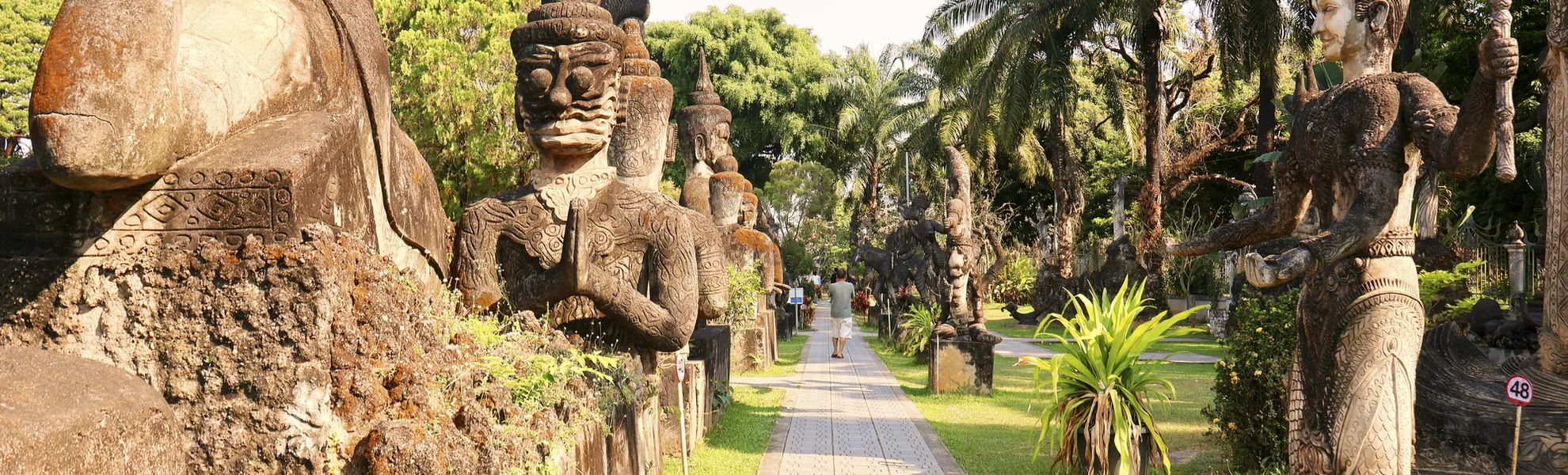 Buddha Park in Vientiane