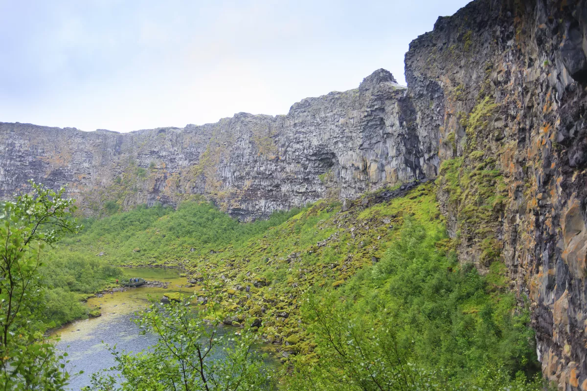 Ásbyrgi-Schlucht