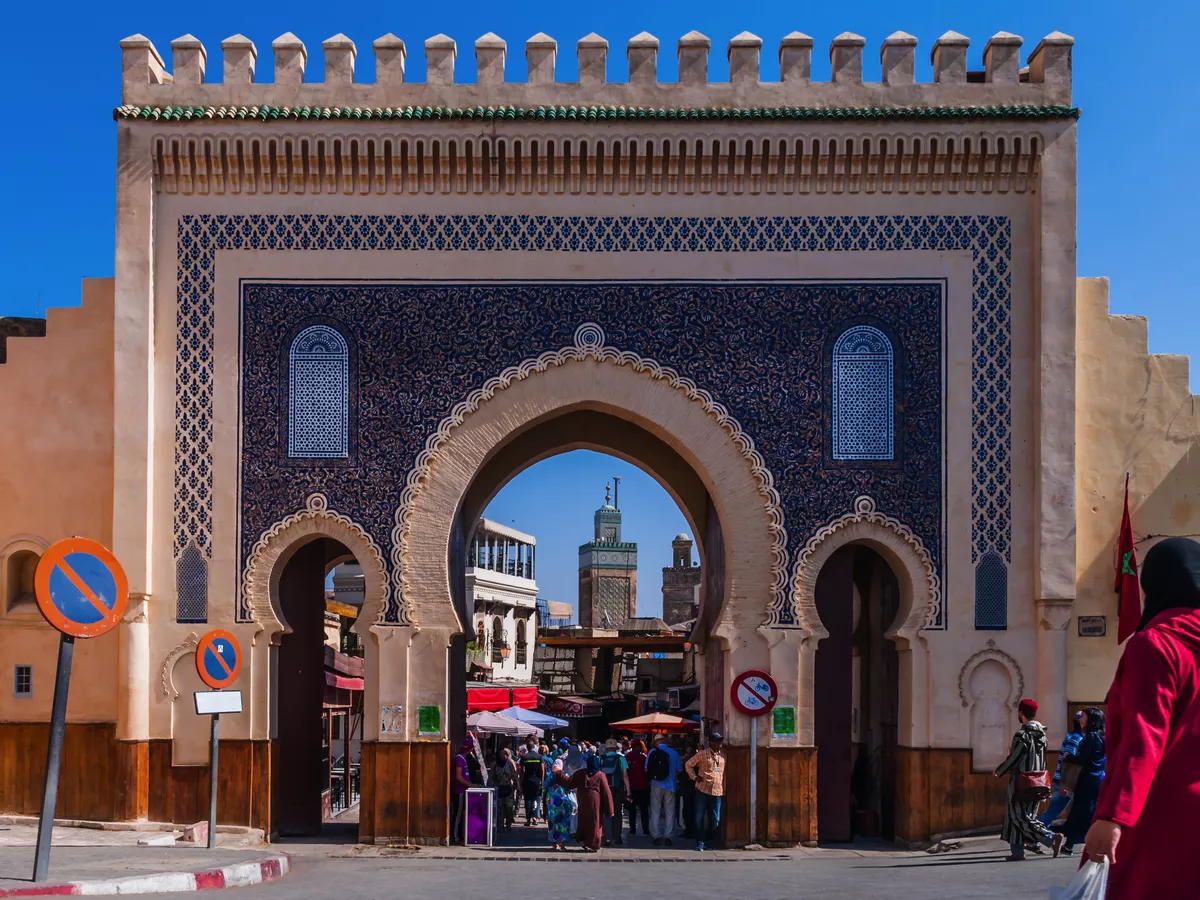 Blaues Tor (Bab Bou Jeloud) in Fès - ©majonit - stock.adobe.com