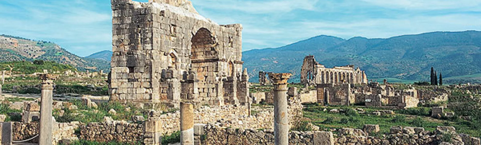 Caracalla-Triumphbogen in Volubilis