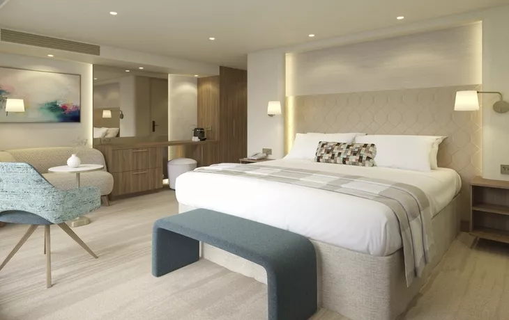 Azzurra Suite Oberdeck (ca. 24 m²), franz. Balkon - ©