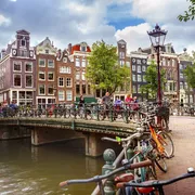 Canal in Amsterdam