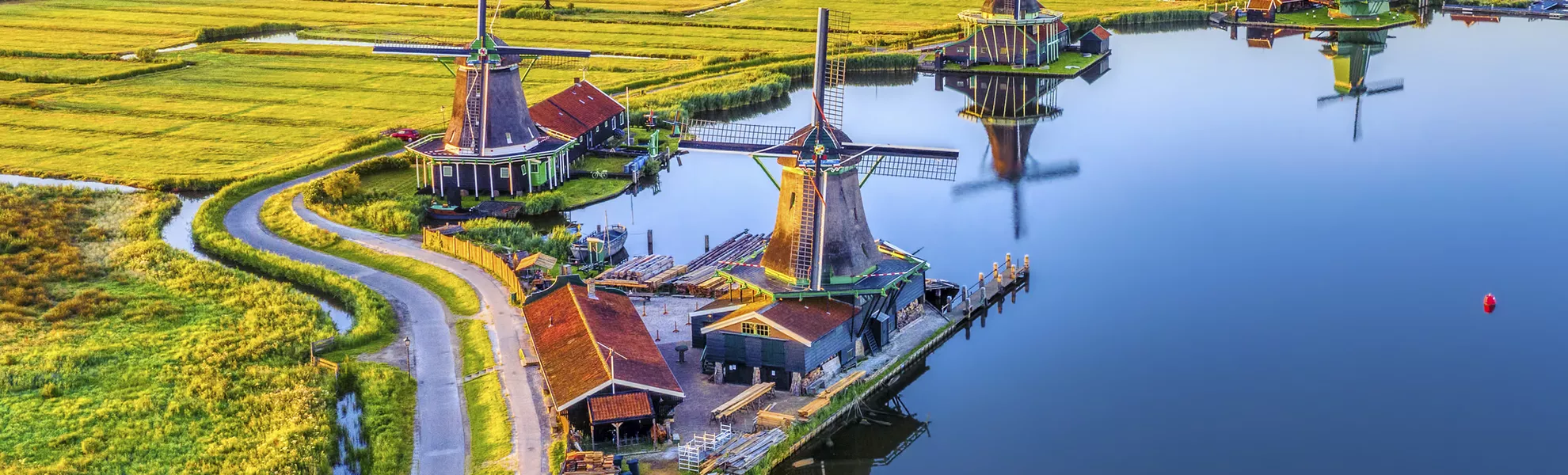 Windmühlenpark Zaanse Schans - © Getty Images/iStockphoto