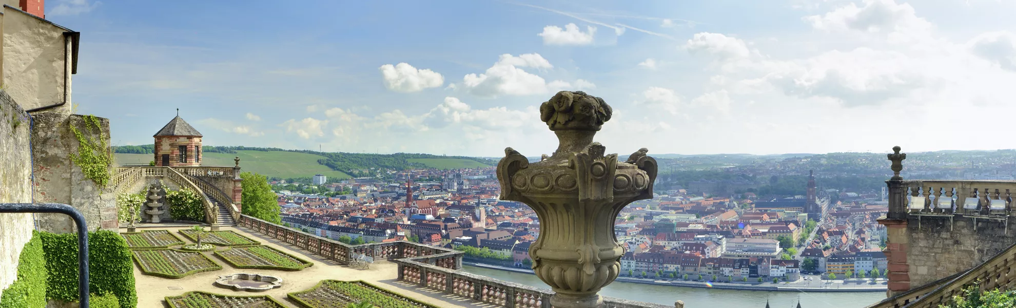 Ausblick von Festung Marienberg, Würzburg - © FRANCESCO CAROVILLANO