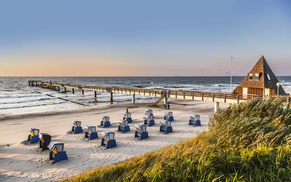 Ostseebad Koserow auf Usedom, Deutschland