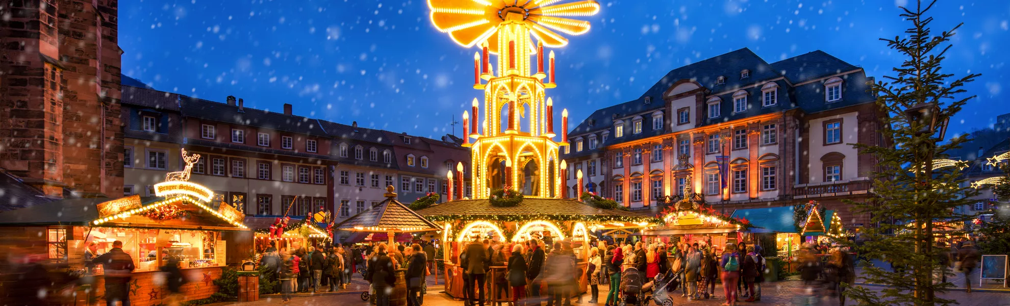 Weihnachtsmarkt in Heidelberg - © eyetronic - stock.adobe.com