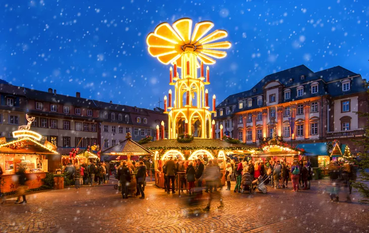 Weihnachtsmarkt in Heidelberg - © eyetronic - stock.adobe.com