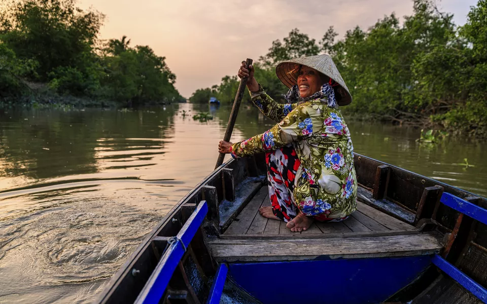 Ben Tre Sampan-Tour