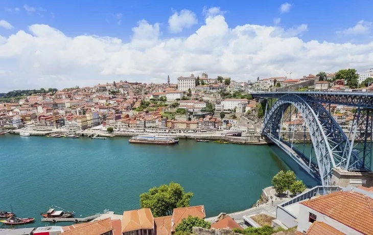 Panoramablick auf Porto
