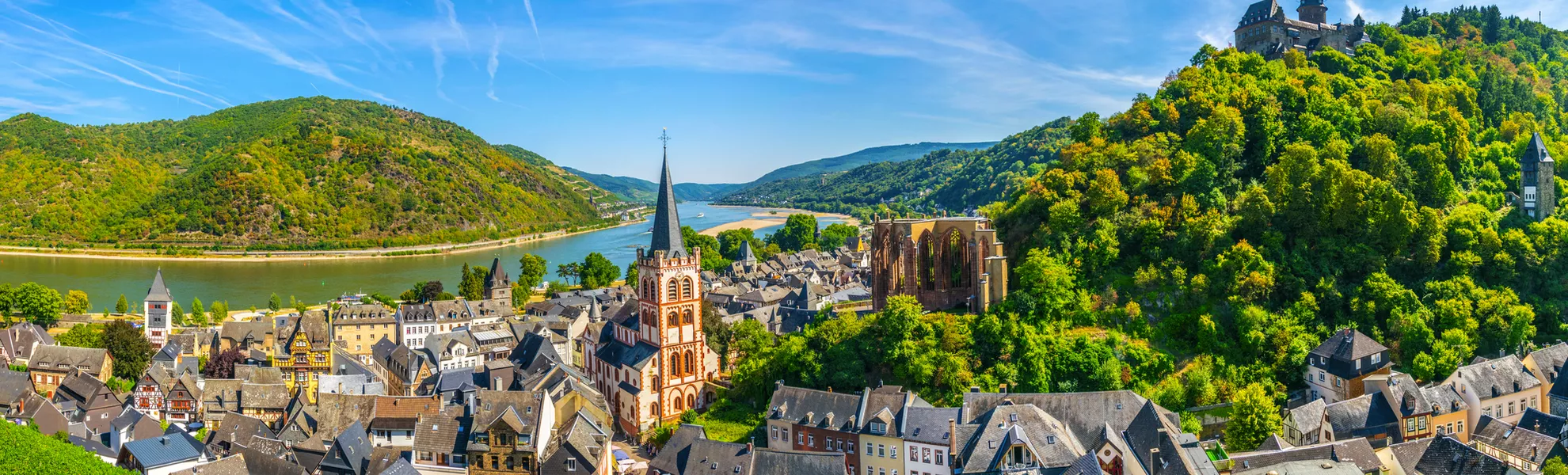 Bacharach im Oberen Mittelrheintal - © dudlajzov - stock.adobe.com