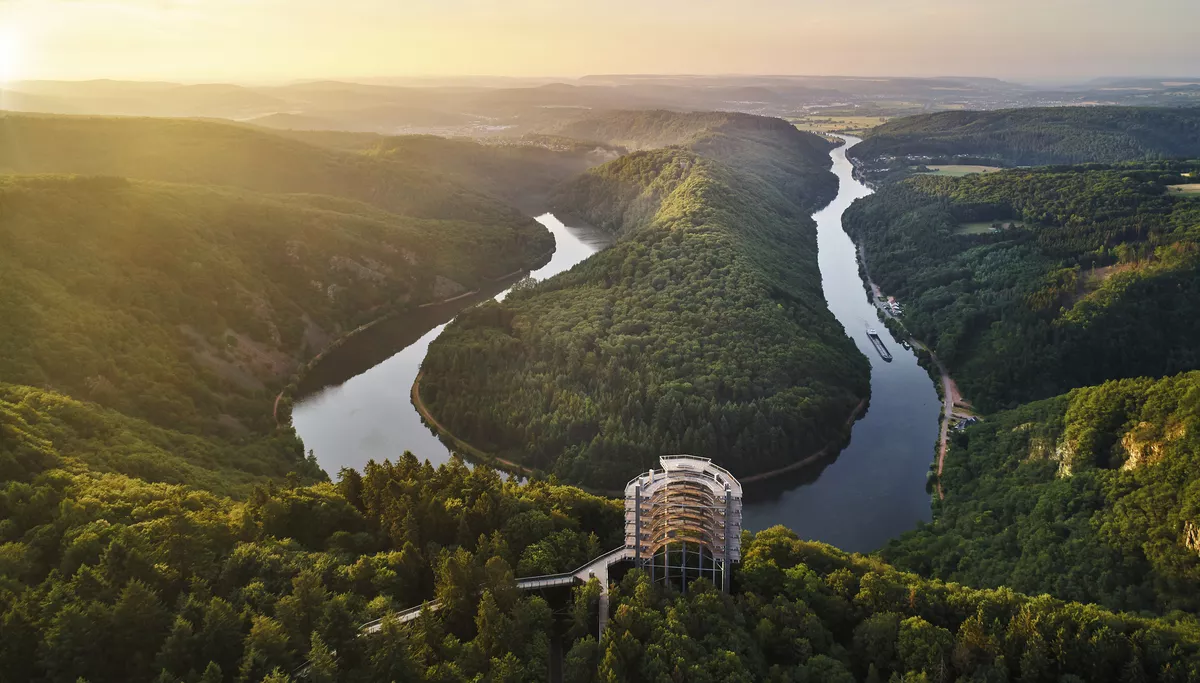 Saarschleife, Baumwipfelpfad - © vonwegener.de;Vertrag DZT