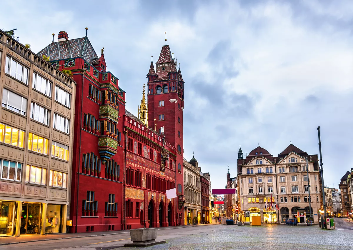 Rathaus von Basel - © Leonid Andronov - stock.adobe.com