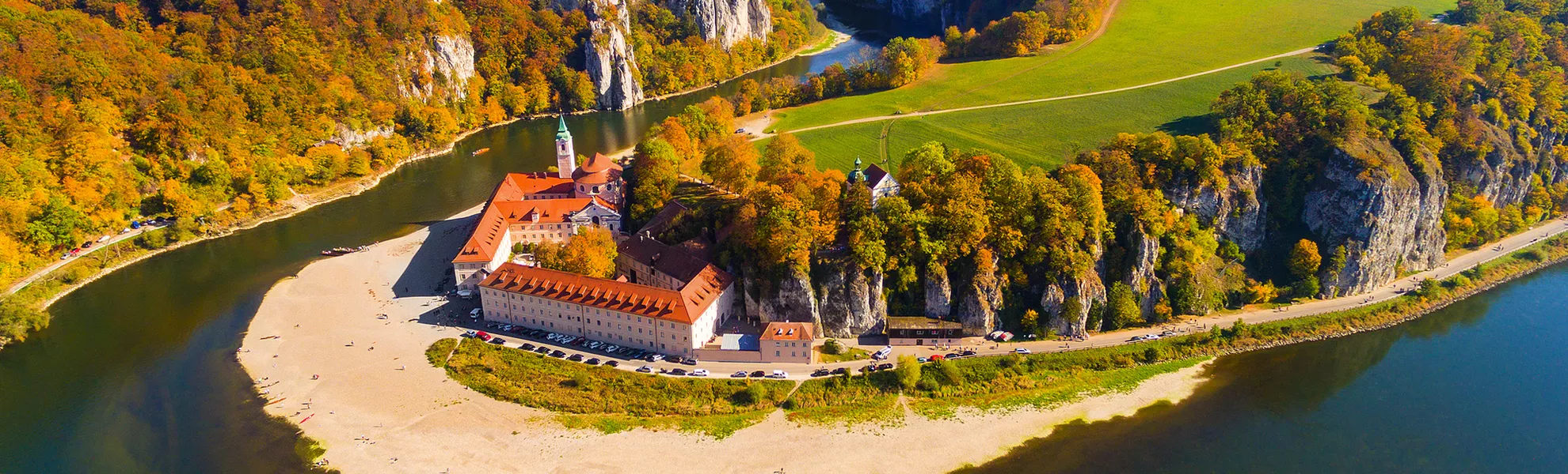 Kloster Weltenburg in Kelheim an der Donau in Bayern - ©Kletr - stock.adobe.com