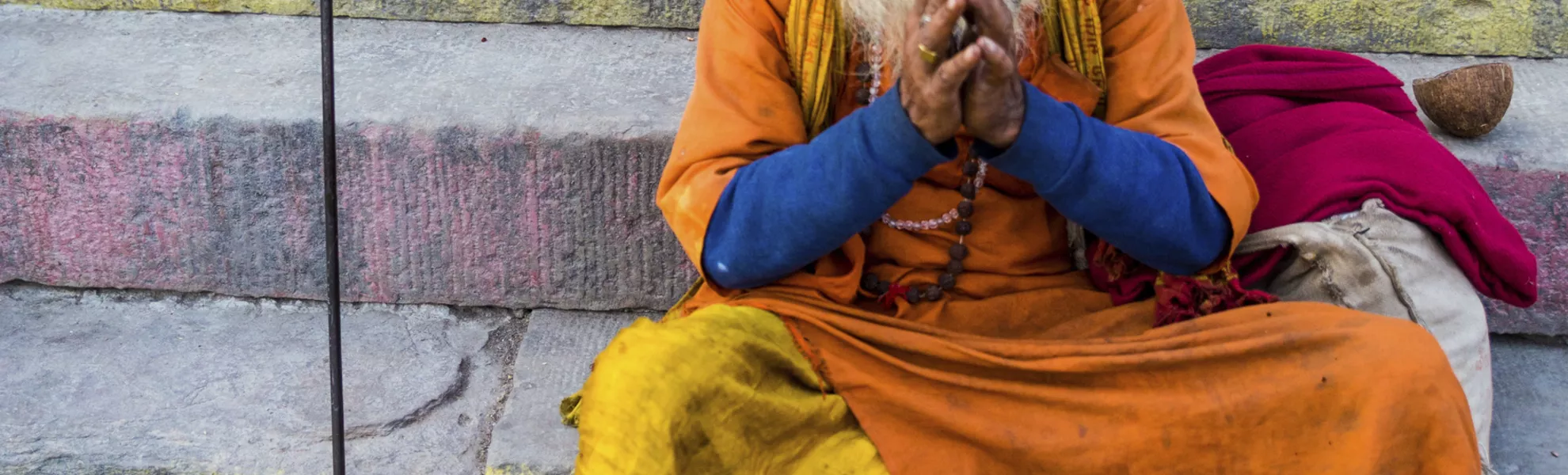 Sadhu - heiliger Mann des Hinduismus  - © Getty Images