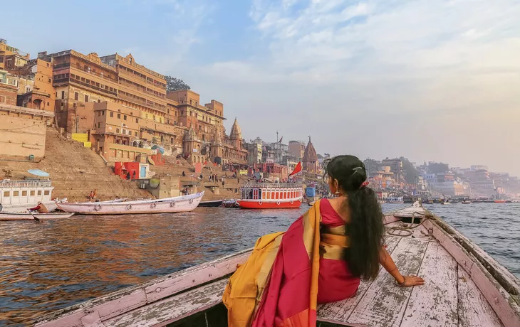 Varanasi am Ganges - © Getty Images/iStockphoto