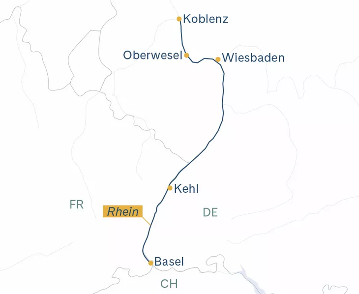 Routenplan BSL-RIFO-BSL