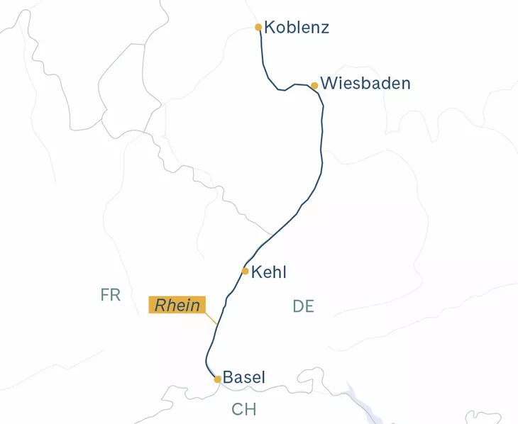 Routenplan BSL-RIFK-BSL