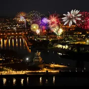 Feuerwerk in Koblenz