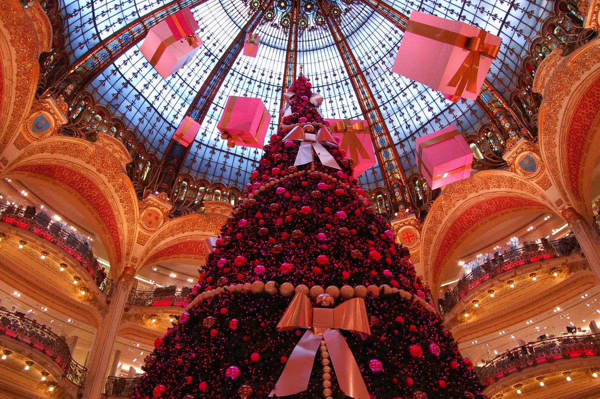 weihnachtliche Galeries Lafayette - © Picture Partners - stock.adobe.com