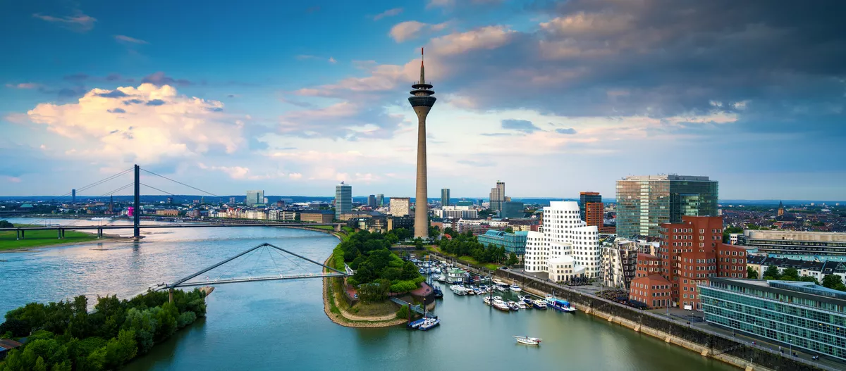 Panorama von Düsseldorf  - ©engel.ac - stock.adobe.com