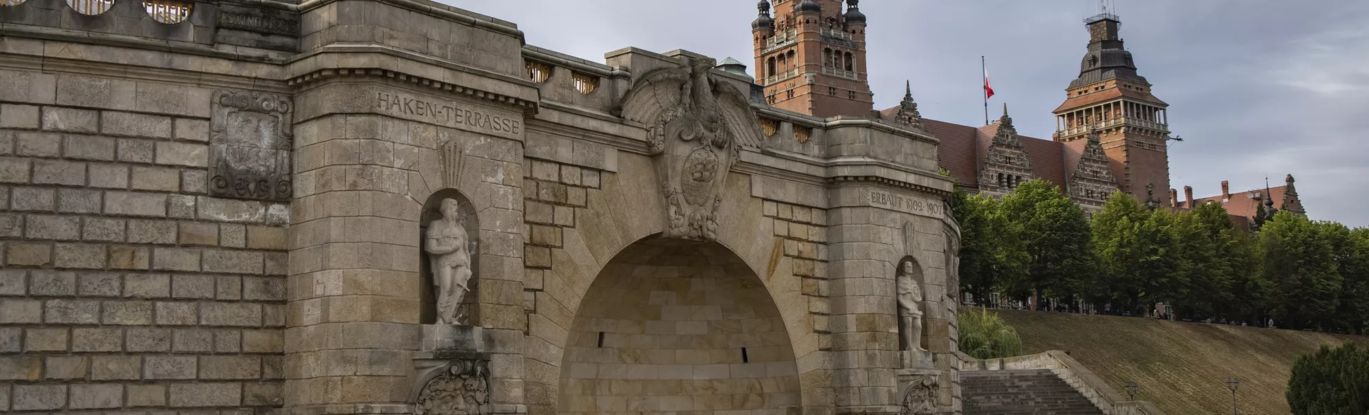 Hakenterasse in Stettin