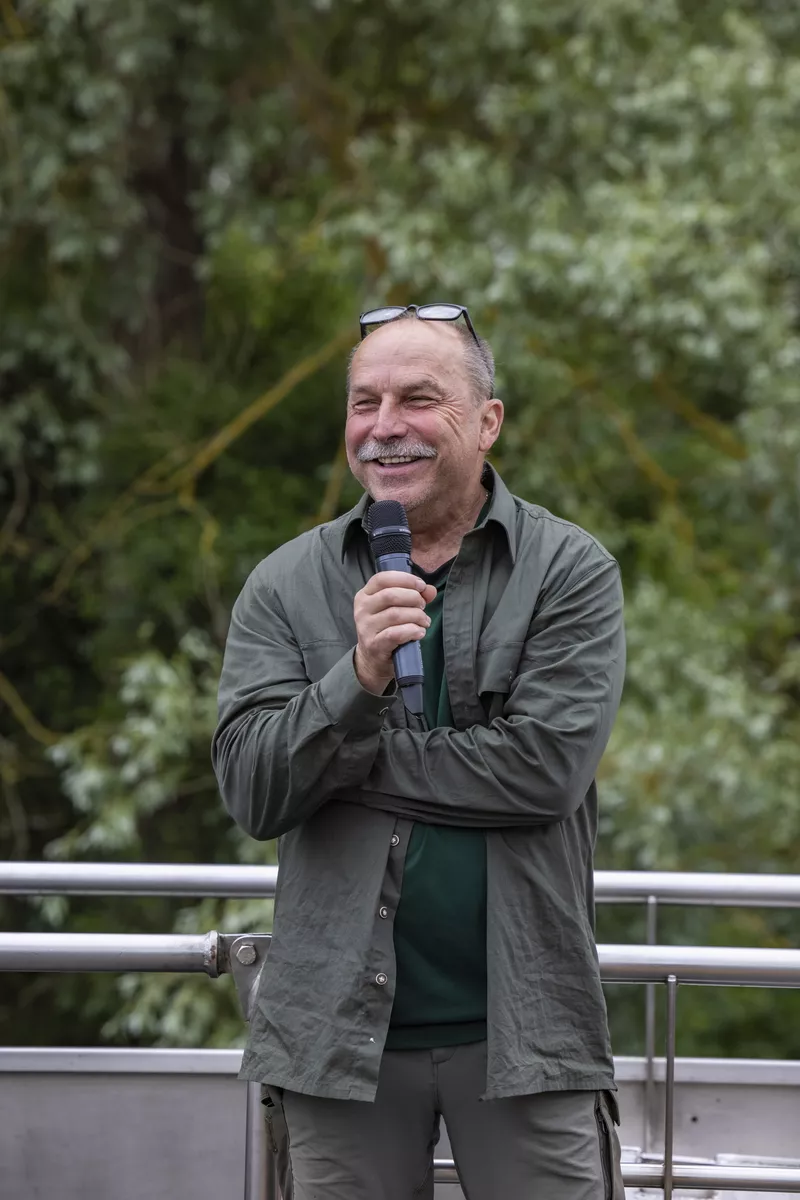 Ranger des Nationalparks Unteres Odertal