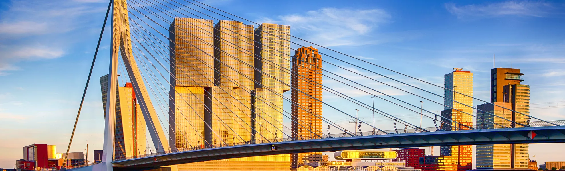 Erasmusbrücke, Rotterdam - © danmorgan12 - stock.adobe.com
