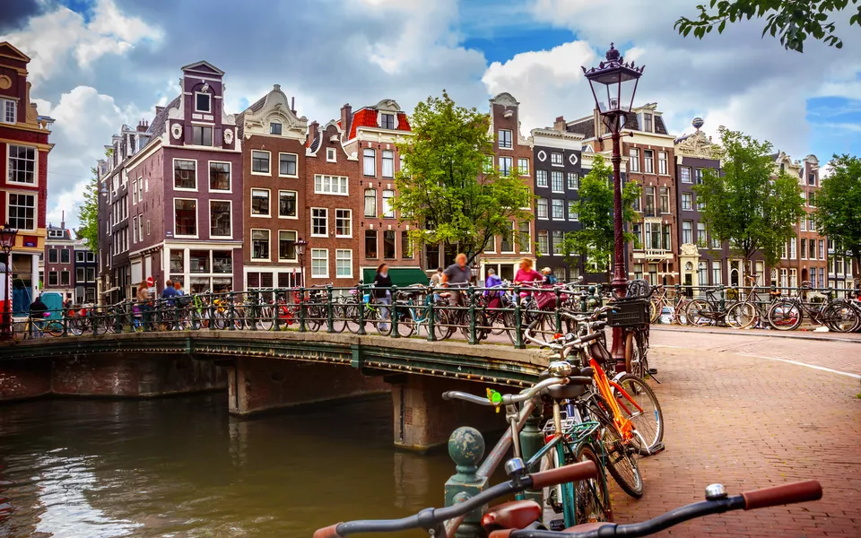 Kanal in Amsterdam