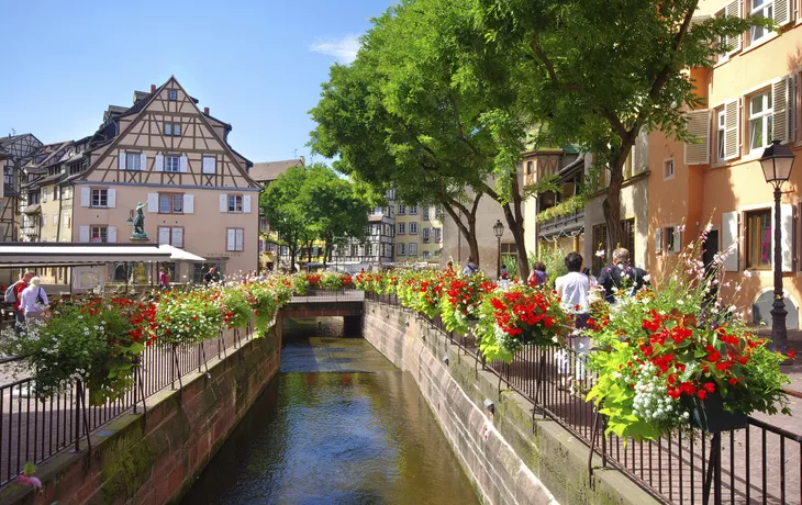 Scène urbaine dans la ville de Colmar , Alsace (Fr). - © Mellow10 - Fotolia