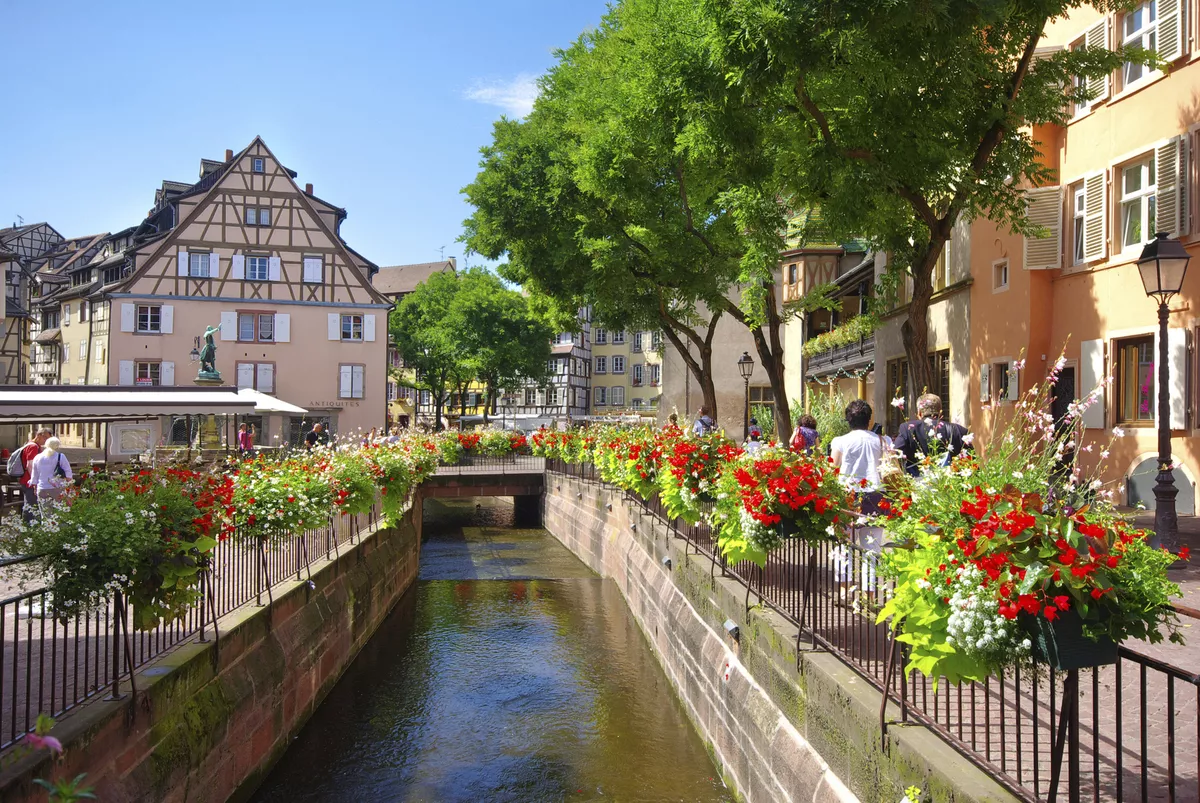 Scène urbaine dans la ville de Colmar , Alsace (Fr). - © Mellow10 - Fotolia