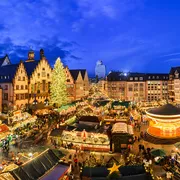Weihnachtsmarkt in Frankfurt, Deutschland
