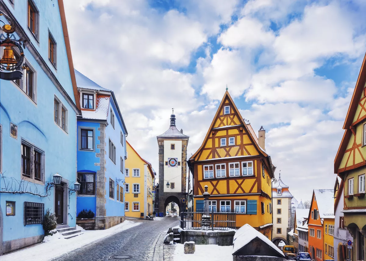 Winterliches Rothenburg ob der Tauber - © lena_serditova - stock.adobe.com