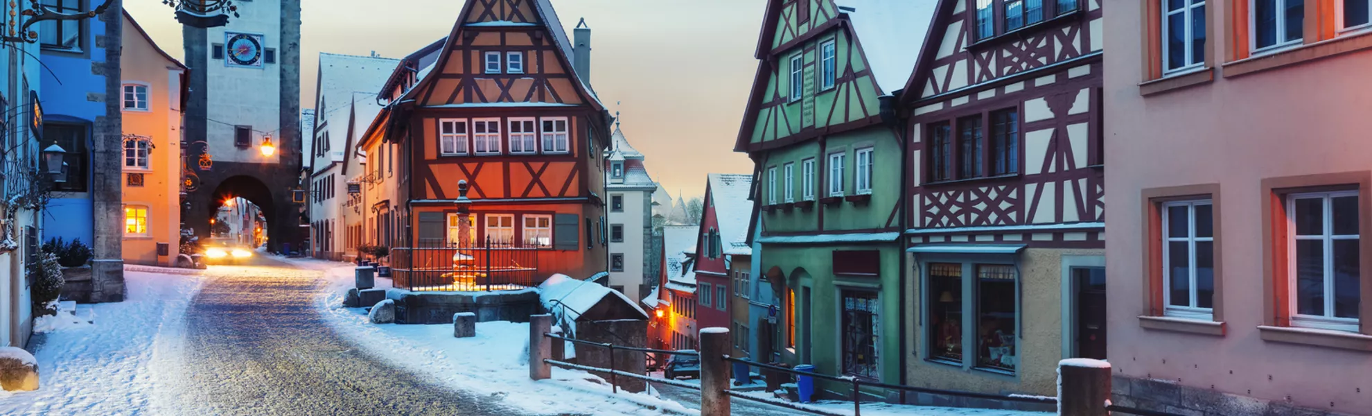 Winterliches Rothenburg ob der Tauber - © lena_serditova - stock.adobe.com