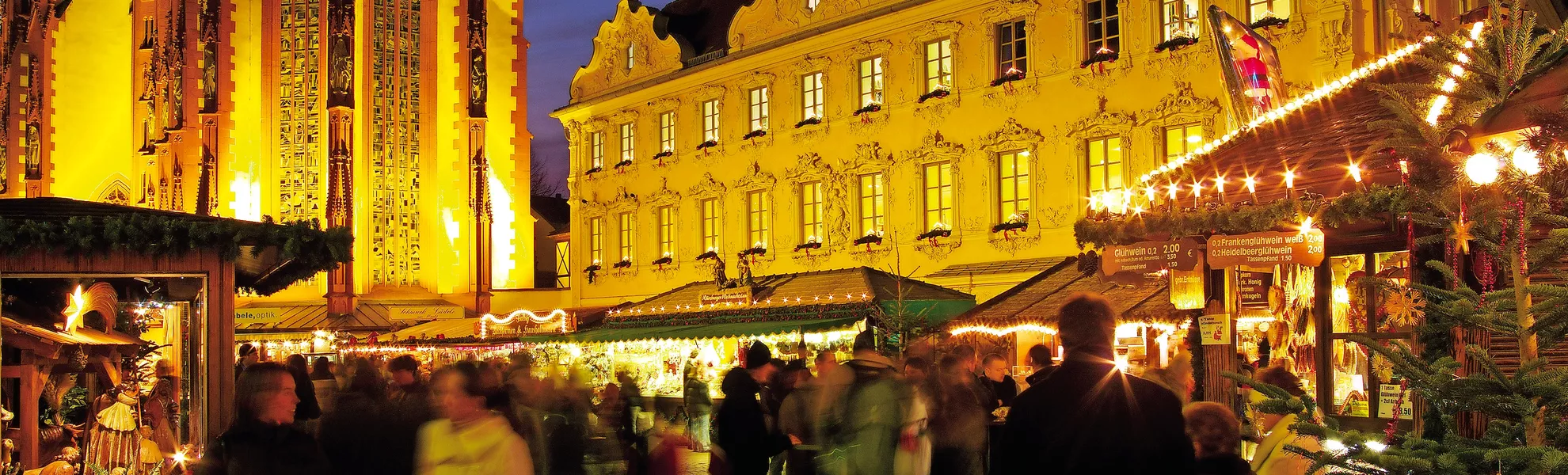 Weihnachtsmarkt in Würzburg - © Congress-Tourismus-Würzburg, Andreas Bestle