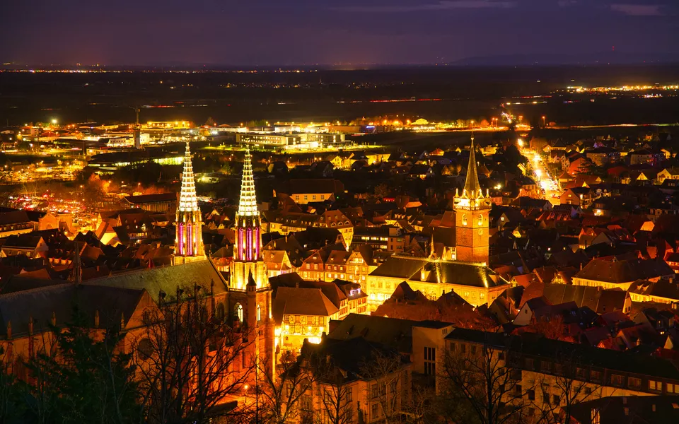 Weihnachten in Obernai im Elsass