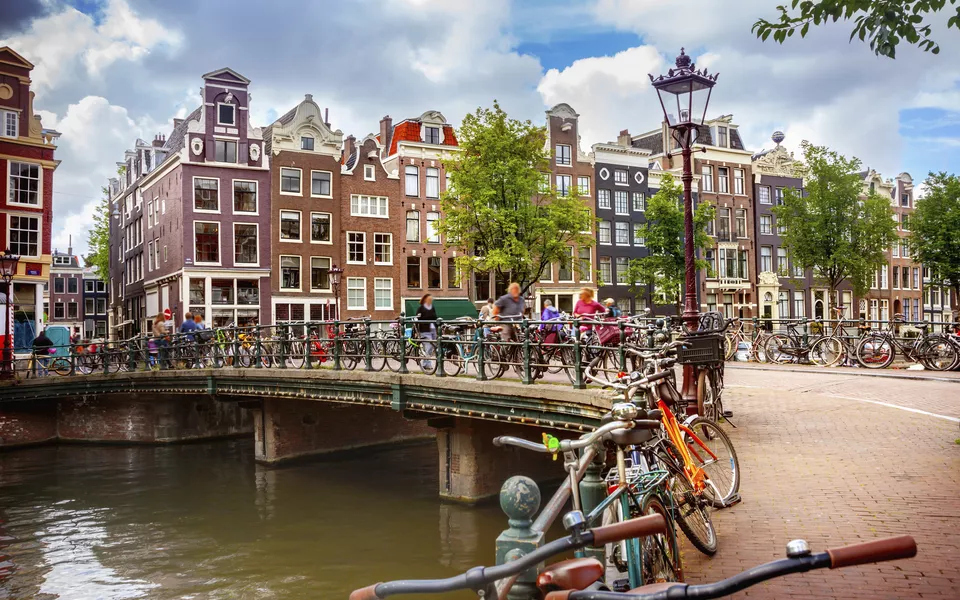 Canal in Amsterdam
