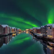 Trondheim im Winter